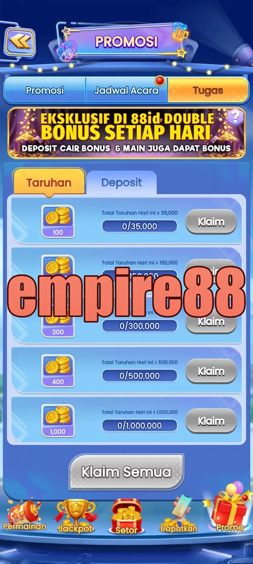 empire88 Masuk